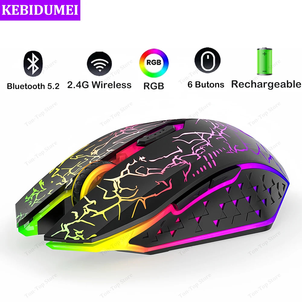 Doodad Co. Dual-Mode RGB Wireless Mouse