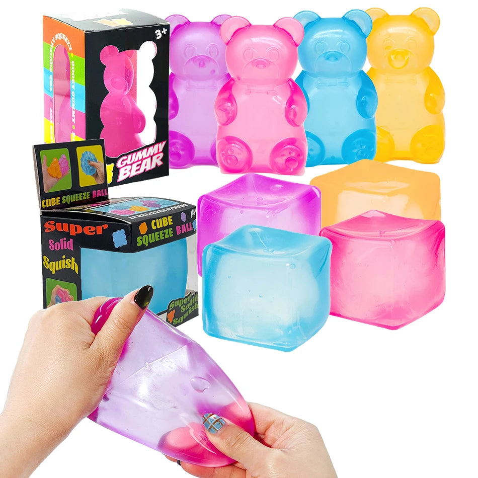 Doodad Co. Sensory Fidget Cube — Slow-Rising, Stress-Relief Tool