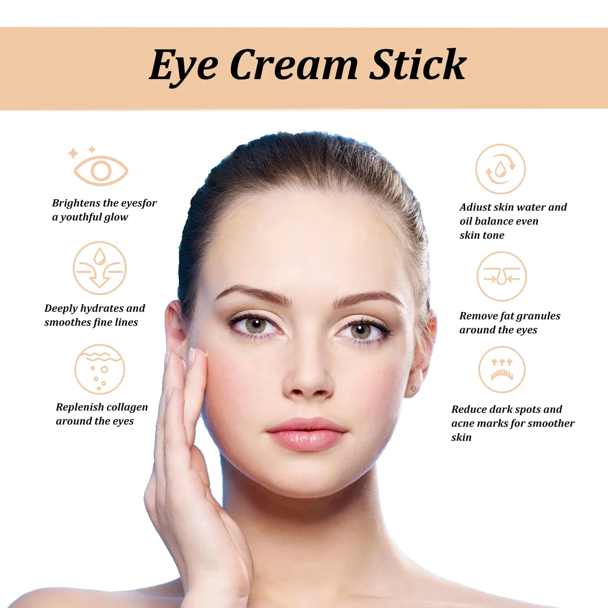 Doodad Co. Snail Collagen Eye Cream — Firming, Dark Circle Reducing