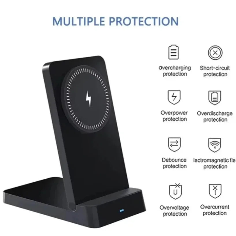 Doodad Co. Foldable MagSafe Wireless Charger Stand — 15W Fast Charging