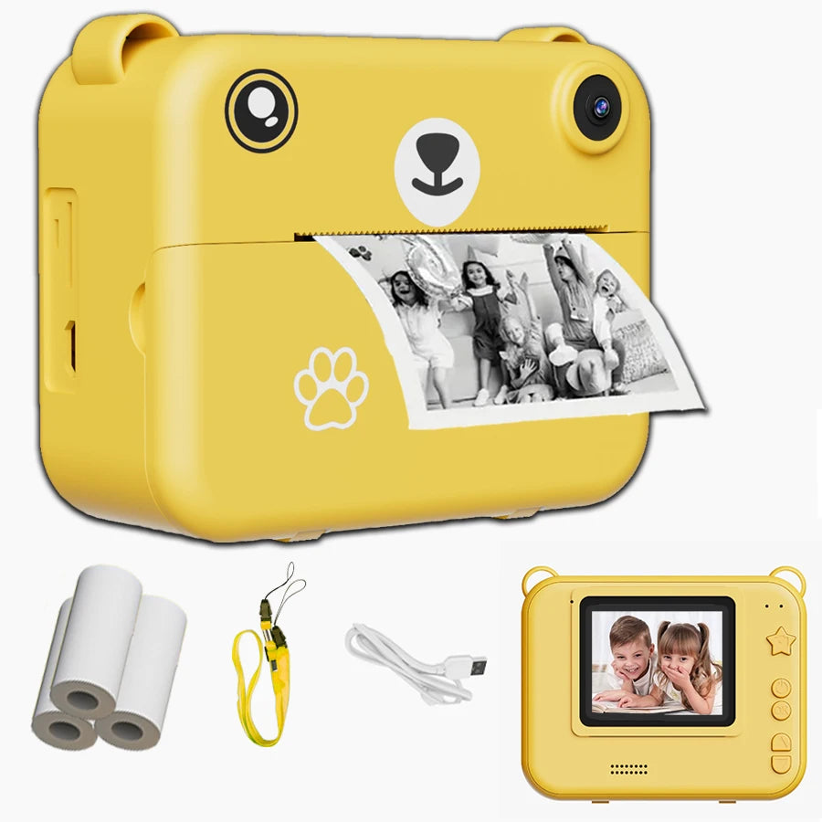 Doodad Co. Kids Instant Print Camera — 1080P HD, Built-In Printer
