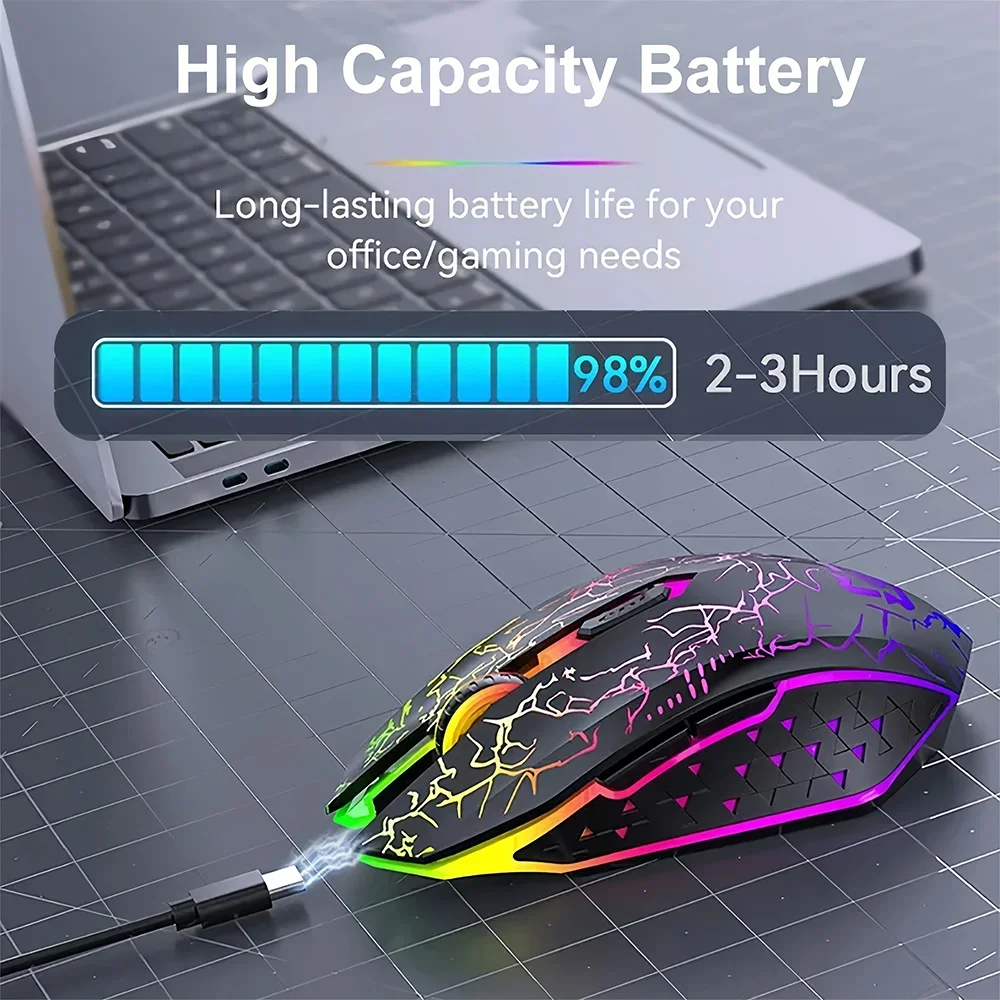 Doodad Co. Dual-Mode RGB Wireless Mouse
