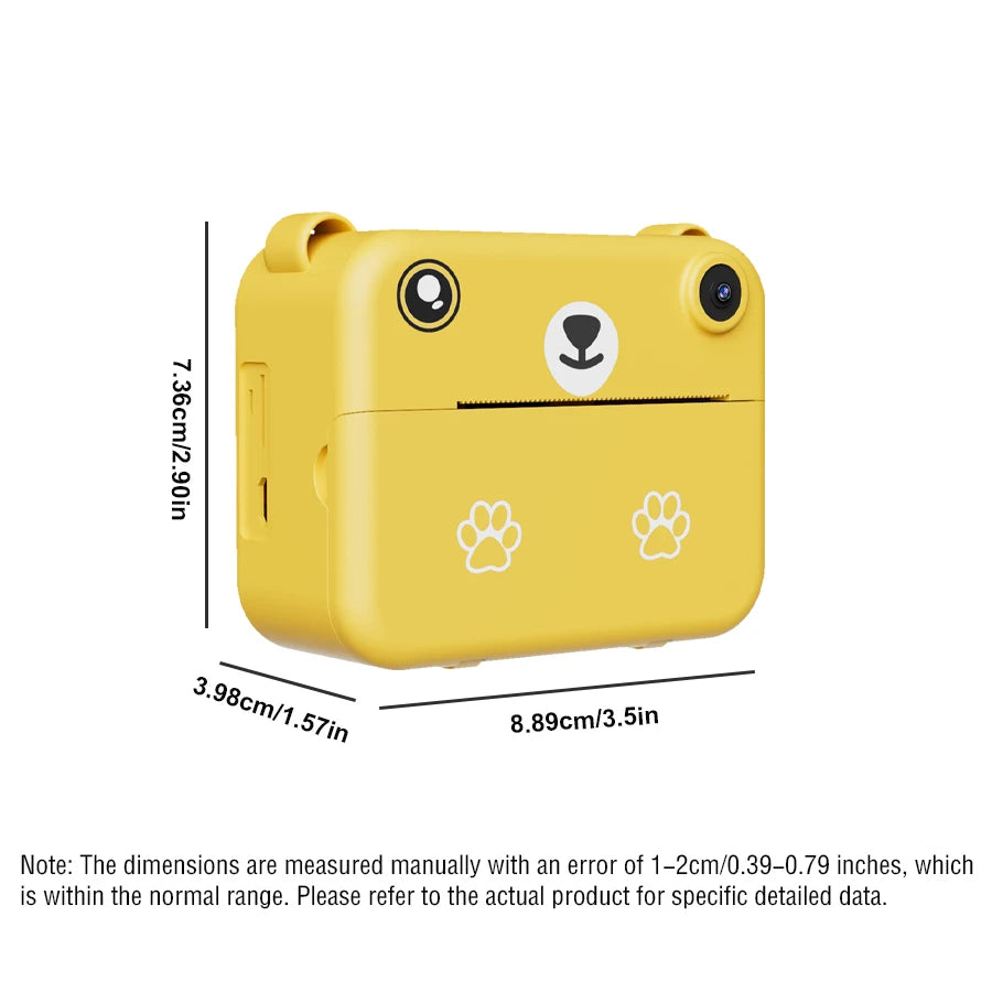 Doodad Co. Kids Instant Print Camera — 1080P HD, Built-In Printer