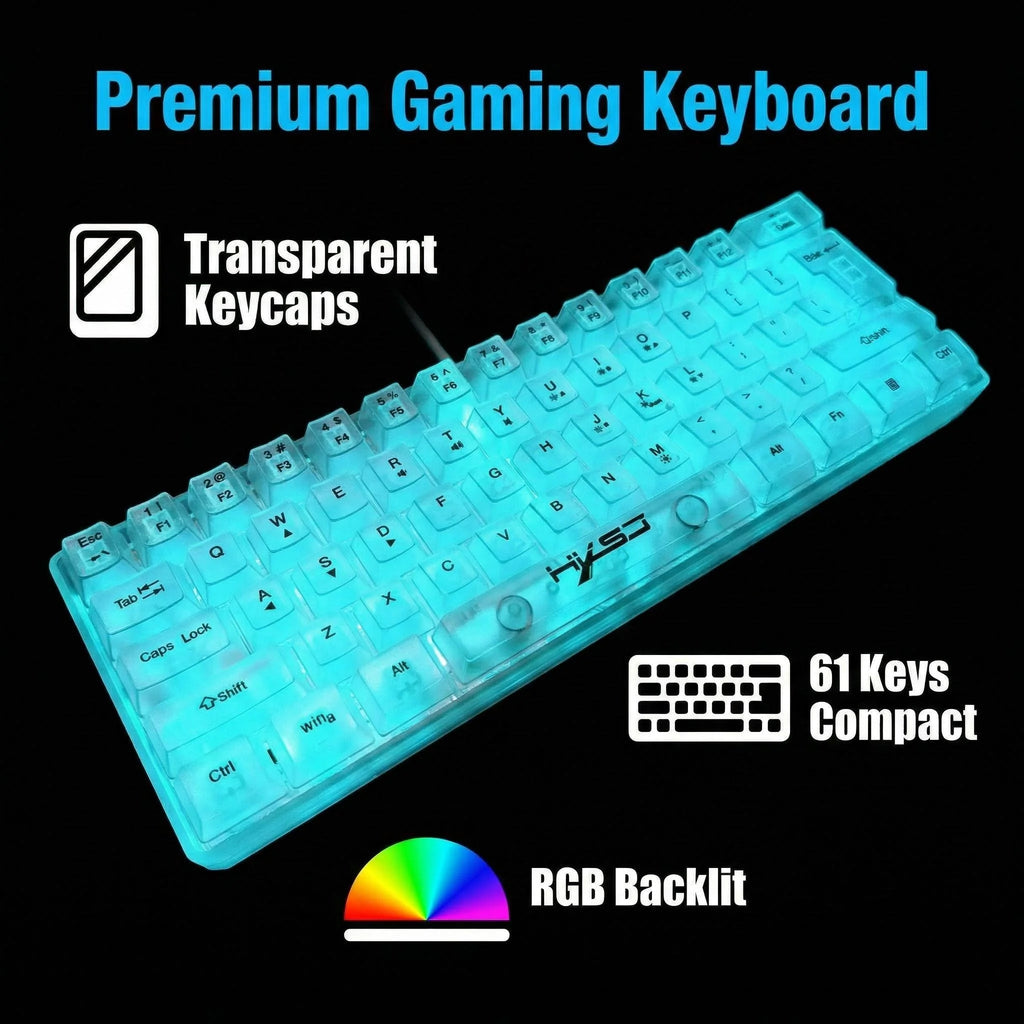 Doodad Co. Transparent RGB Mini Keyboard