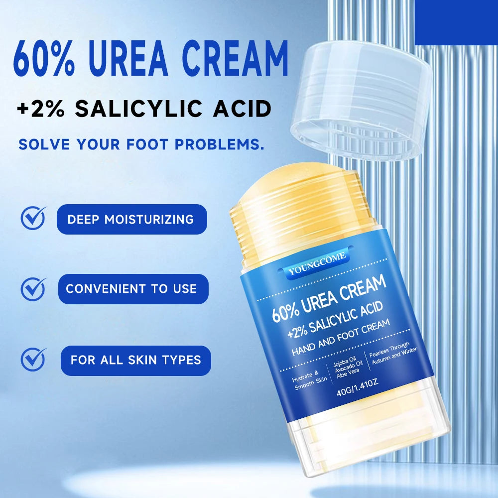 Doodad Co. Urea Foot Cream — Maximum Strength, Hyaluronic Acid Formula
