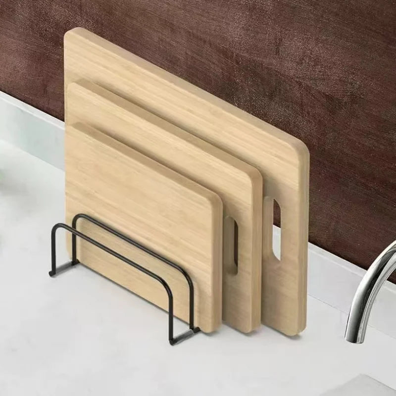 Doodad Co. Cutting Board Rack — 5-Tier, Carbon Steel Construction
