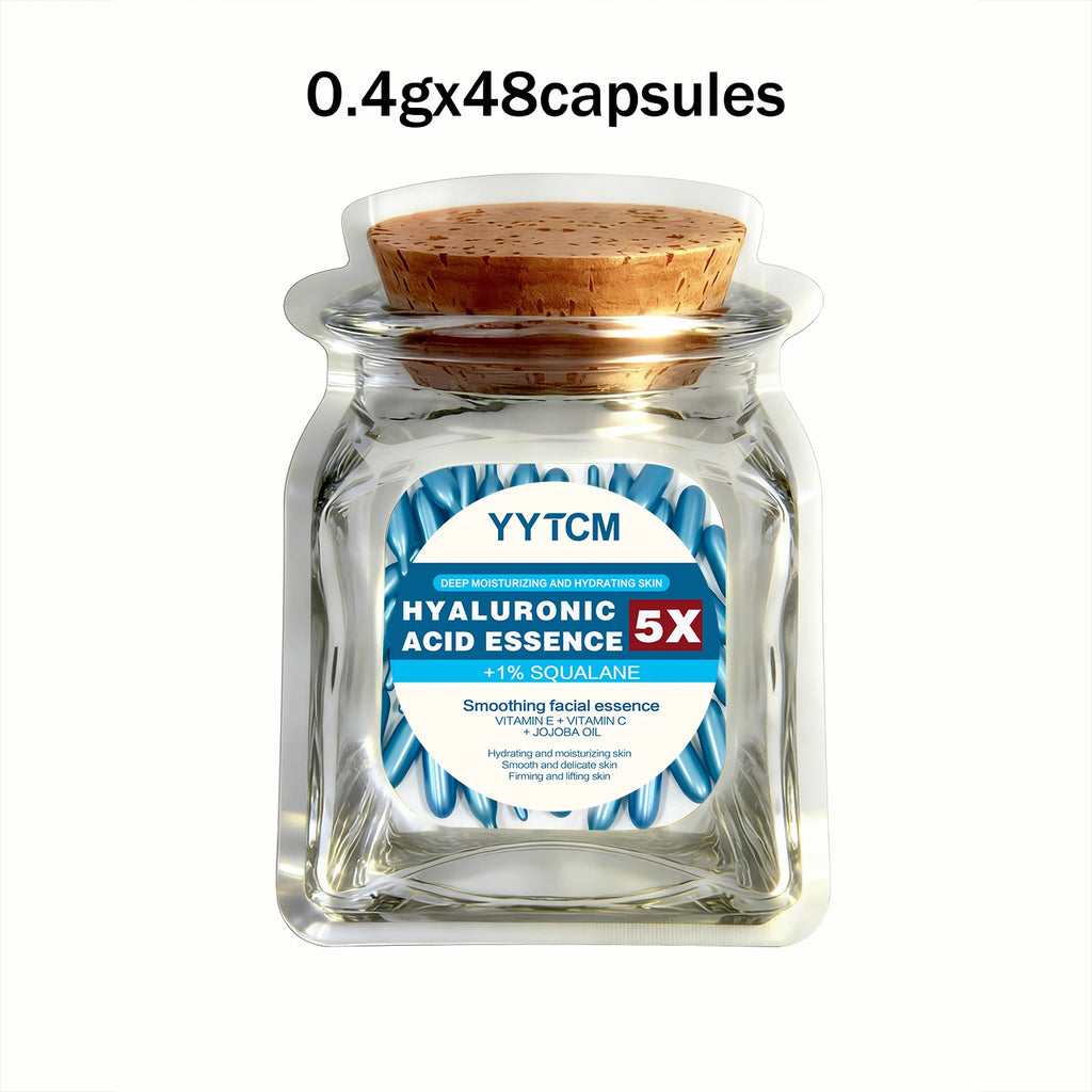 Doodad Co. Hyaluronic Acid Essence Capsules — Deep Moisturizing, 30-Capsule Pack
