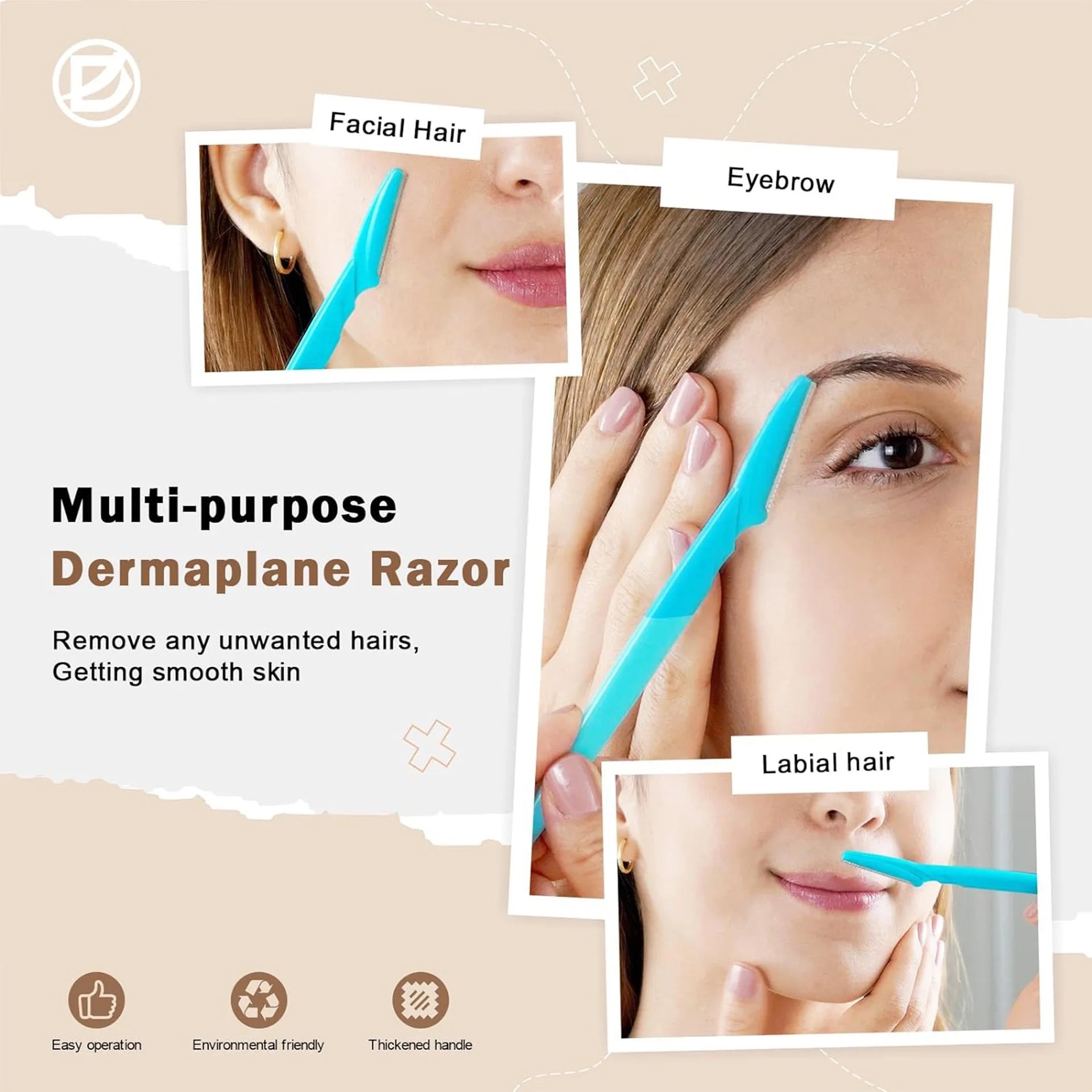 Doodad Co. Eyebrow Razor Set