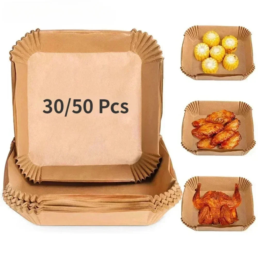 Doodad Co. Air Fryer Parchment Liners (50pk)