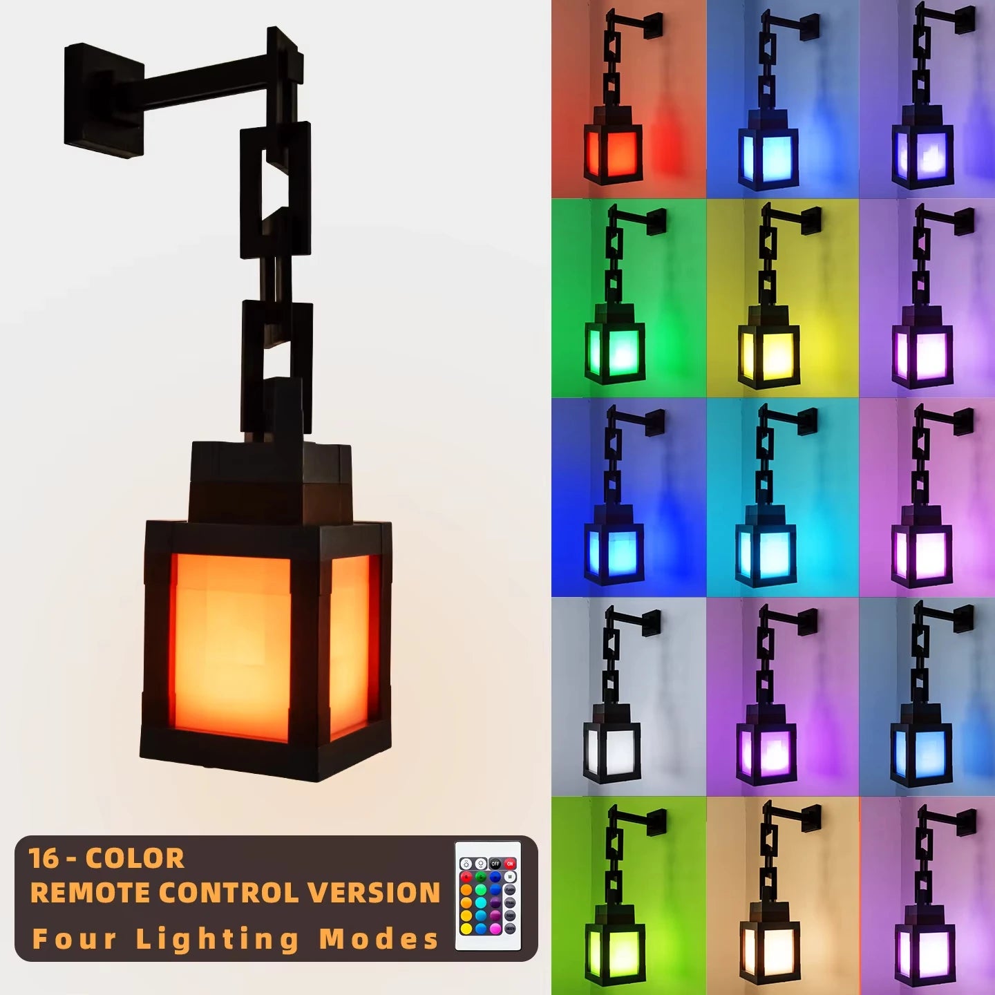 Doodad Co. Pixel Lantern Mood Light