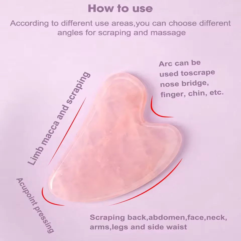 Doodad Co. Beeswax Gua Sha Tool — Facial & Body Massage, Spa-Style Care
