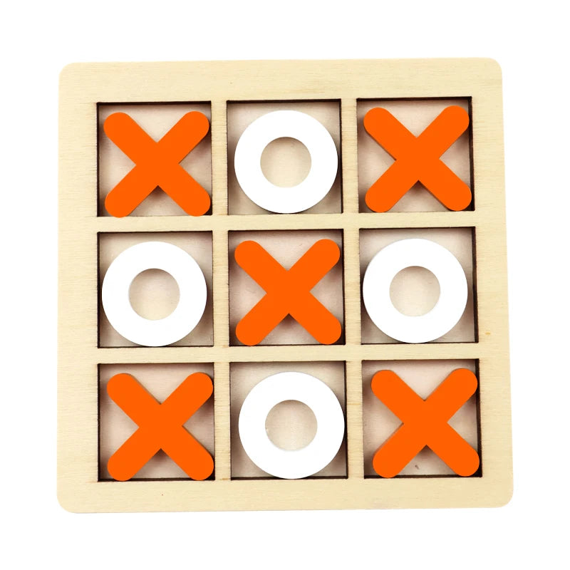 Doodad Co. Montessori Wooden Chess Set — Brain-Training, Educational Toy