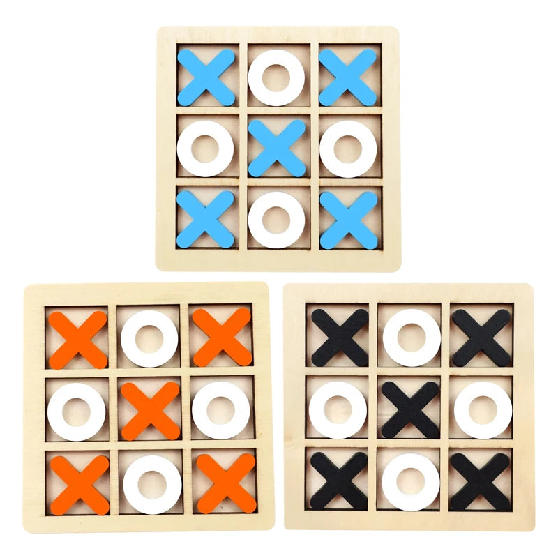 Doodad Co. Montessori Wooden Chess Set — Brain-Training, Educational Toy