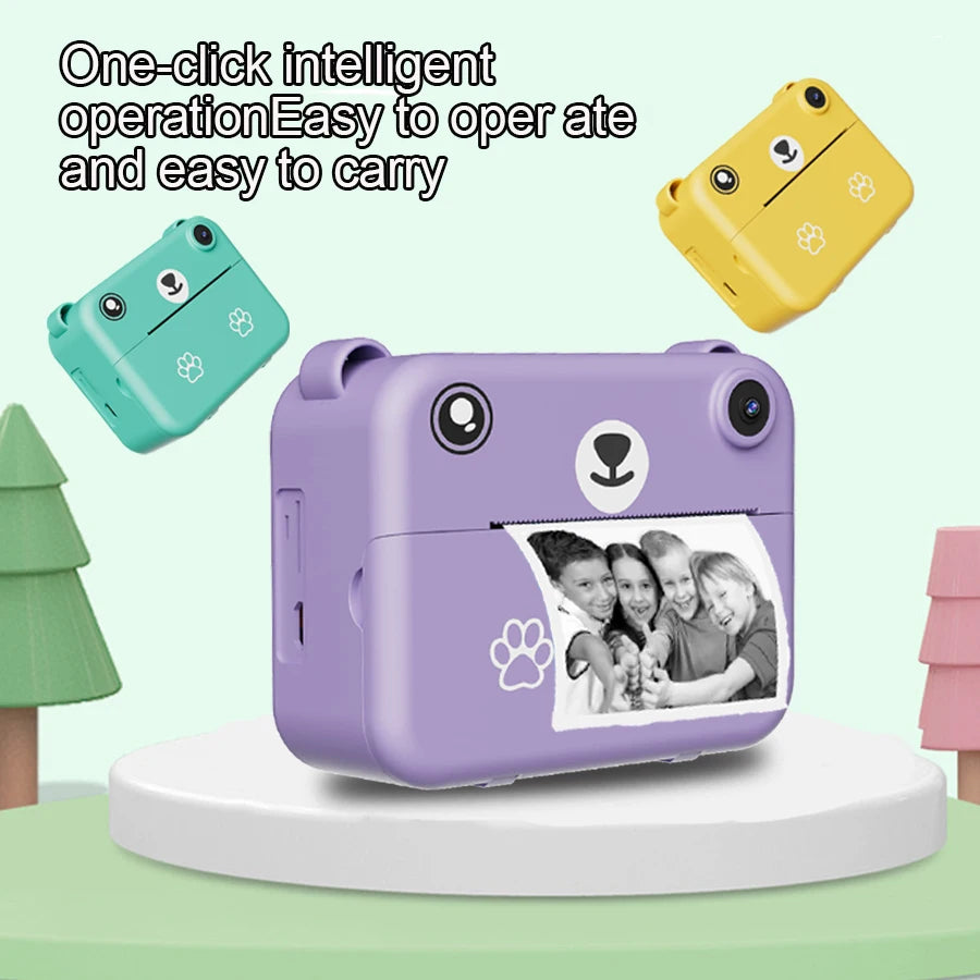 Doodad Co. Kids Instant Print Camera — 1080P HD, Built-In Printer