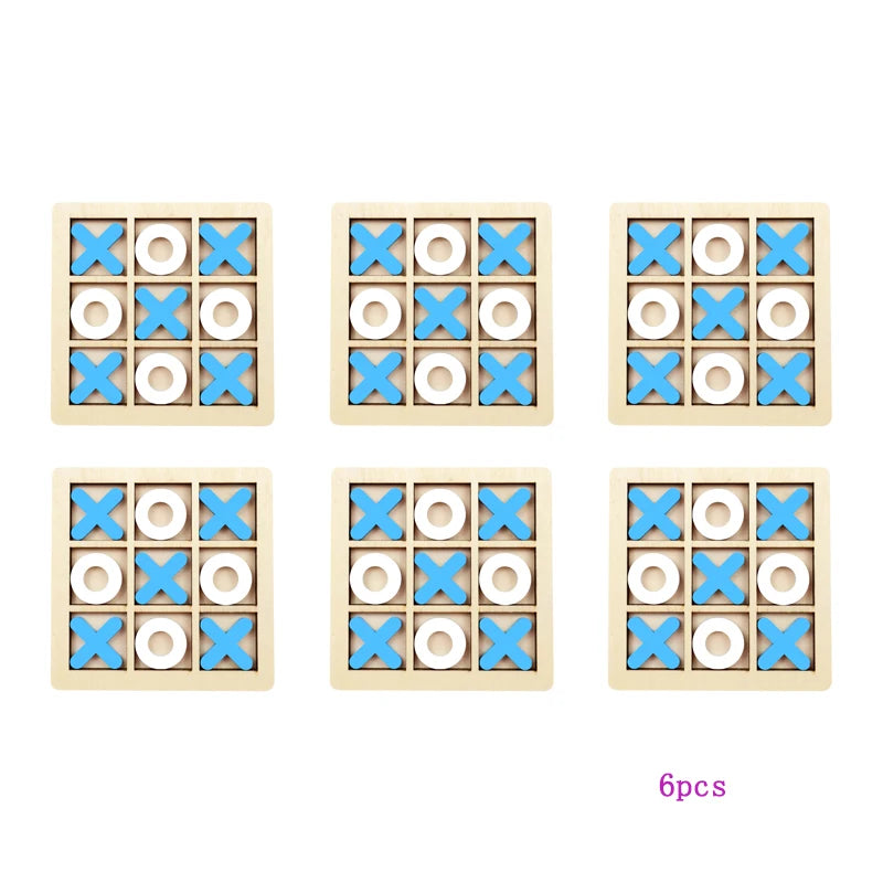 Doodad Co. Montessori Wooden Chess Set — Brain-Training, Educational Toy