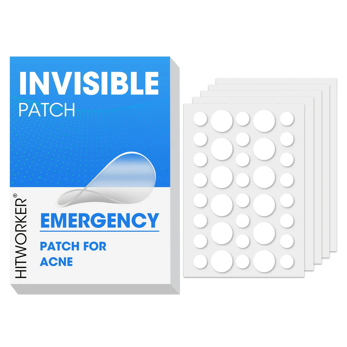 Doodad Co. Acne Patch Stickers — Invisible, Multi-Pack