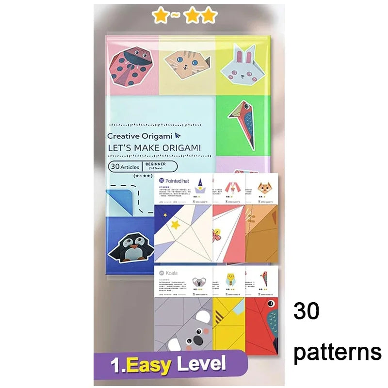 Doodad Co. Origami Craft Kit — Beginner-Friendly, With Guide Book