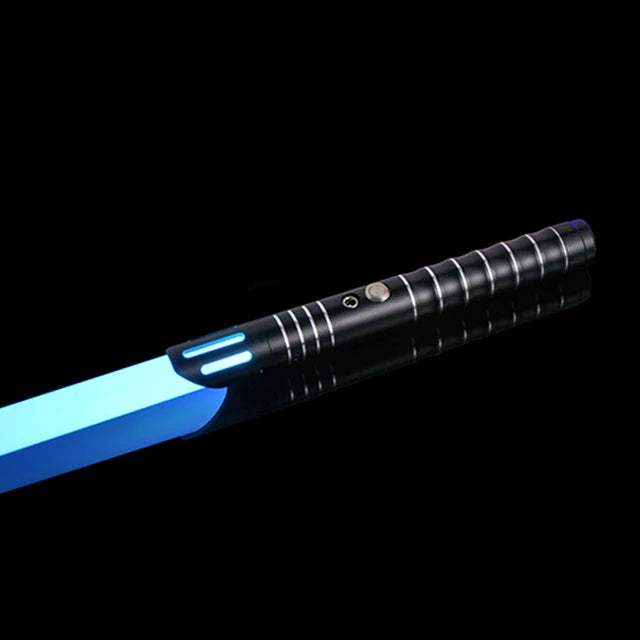 Doodad Co. LED Lightsaber Toy — RGB Color-Changing, Metal Handle